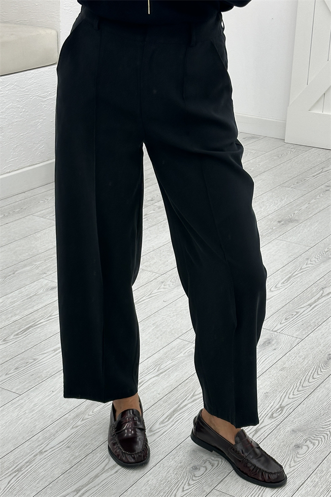 Siyah Klasik Pantolon 00206