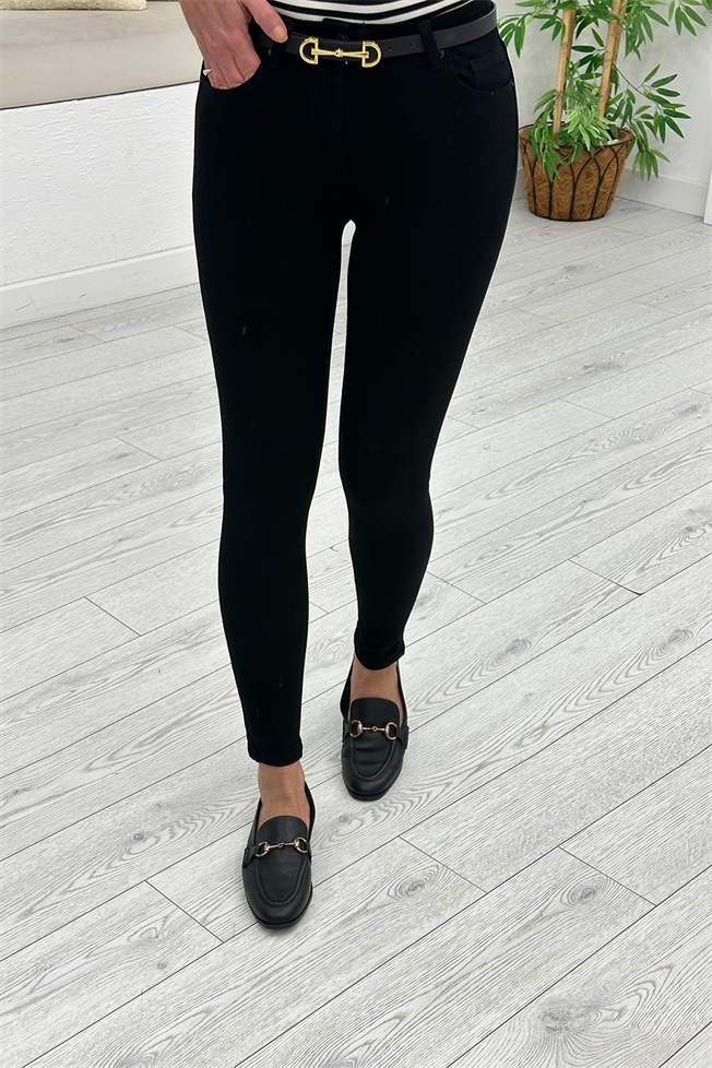 Siyah Likralı Skinny Jean 2417