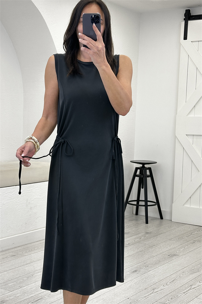 Siyah Modal Elbise 3713