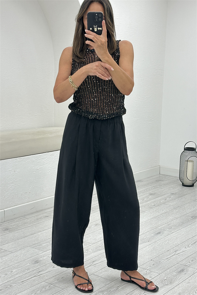 Siyah Pantolon 4086