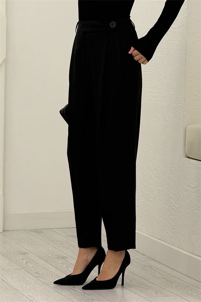 Siyah Şalvar Pantolon 0168