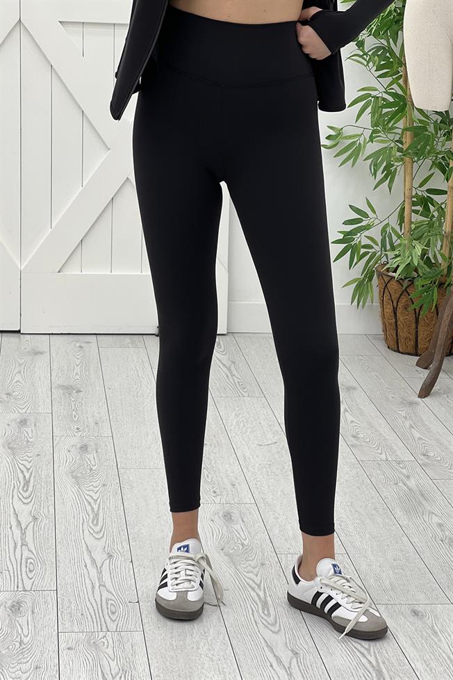 Siyah Sporcu Tayt 4000