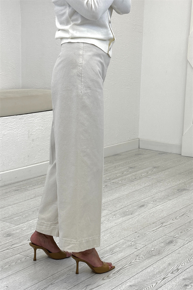 Taş Bol Paça Pantolon 3665