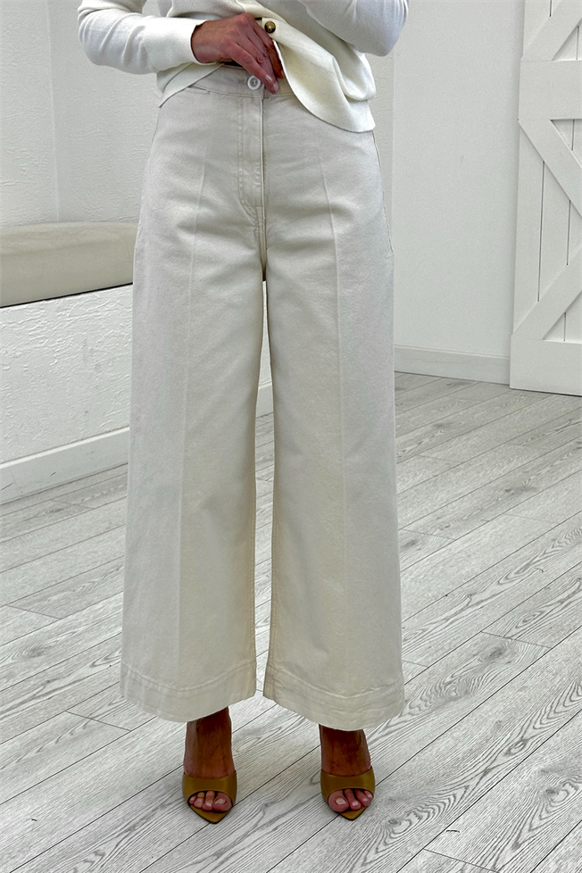 Taş Bol Paça Pantolon 3665