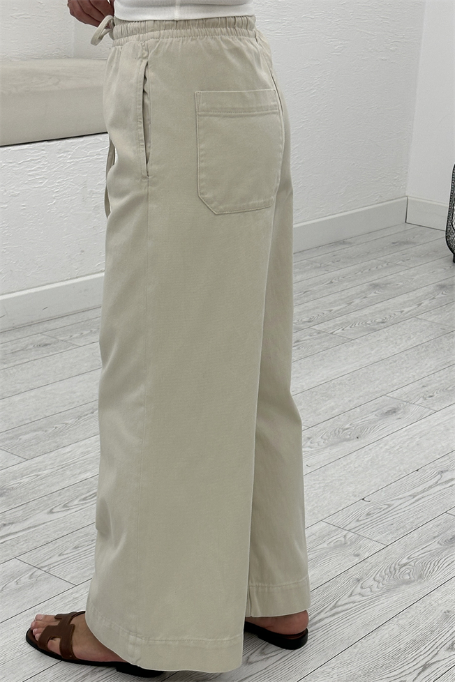 Taş Gabardin Pantolon 3909