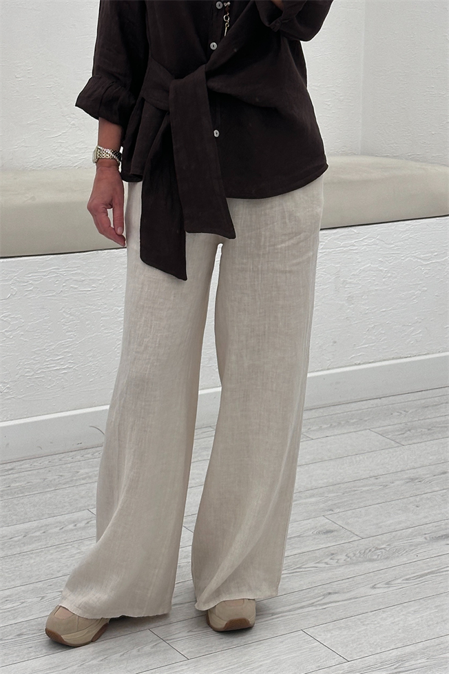 Taş Keten Pantolon 39497