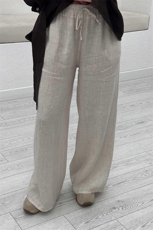 Taş Keten Pantolon 39497