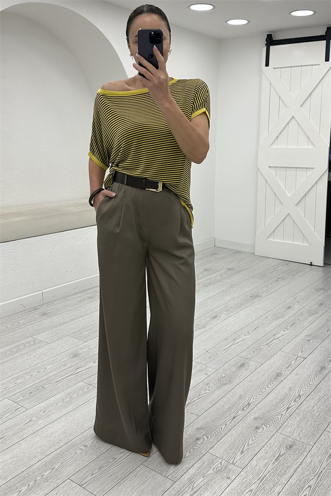 Vizon Kemerli Pantolon 1098