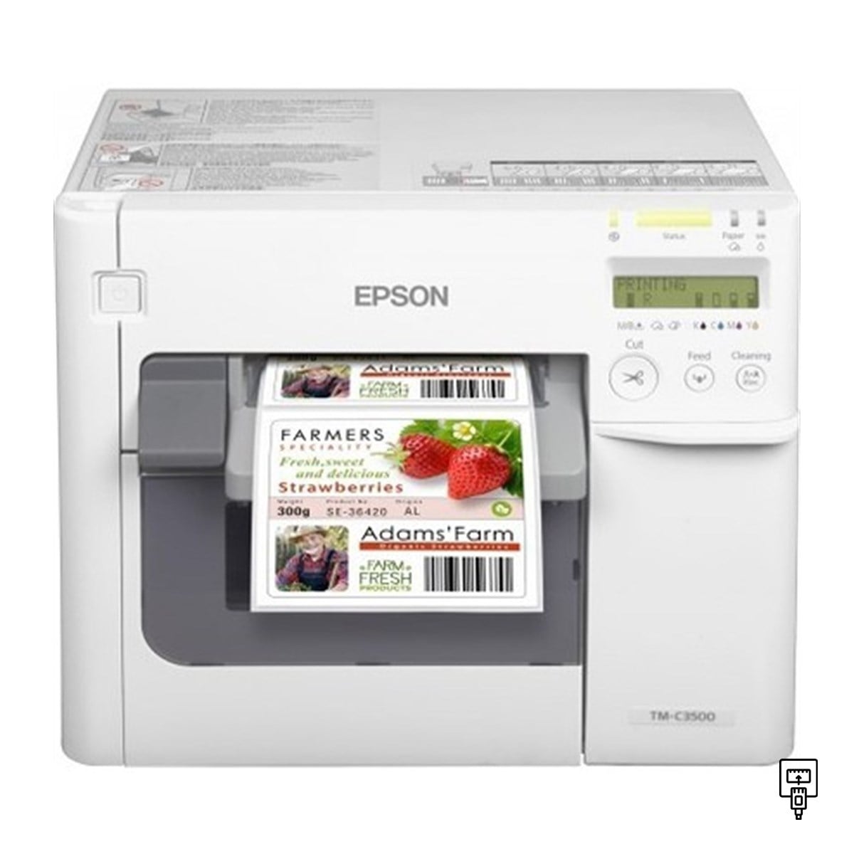 Epson ColorWorks C3500 Inkjet Renkli Etiket Yazıcı