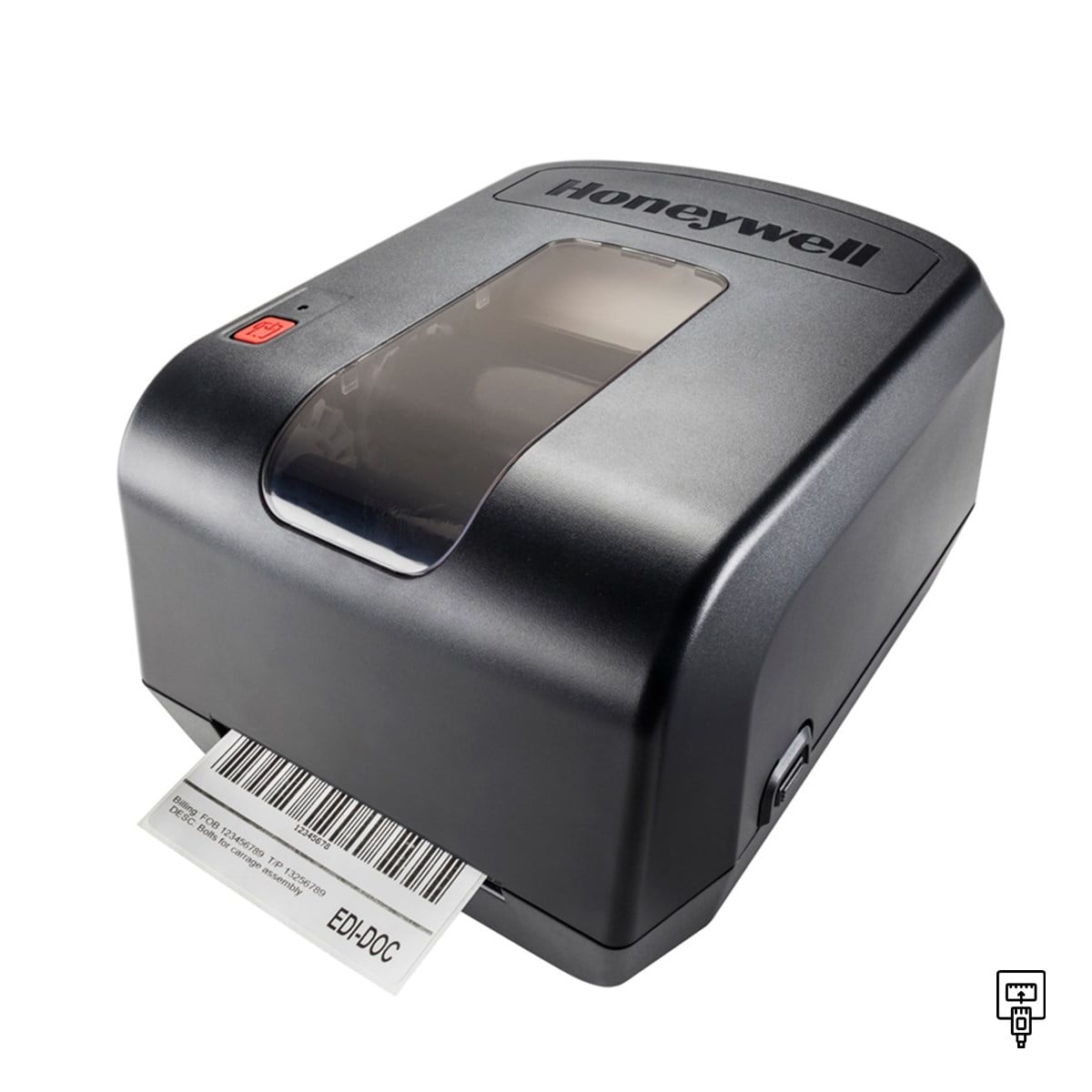 Honeywell PC42T Masaüstü Barkod-Etiket Yazıcı - Ethernetli