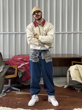 Secret Brand High Quailty Worker Jacket - Beige