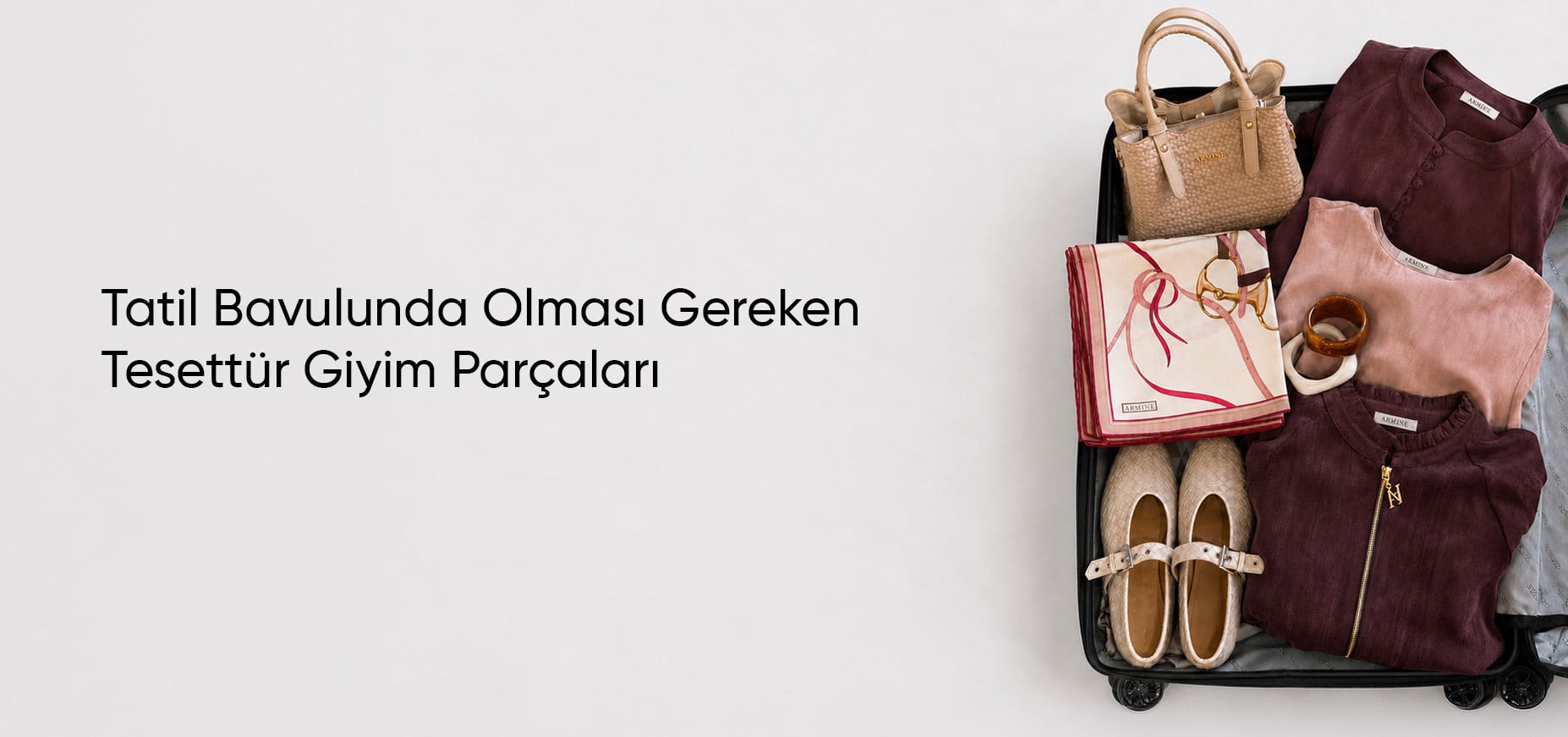 Tatil Bavulunda Olması Gereken Tesettür Giyim Parçaları