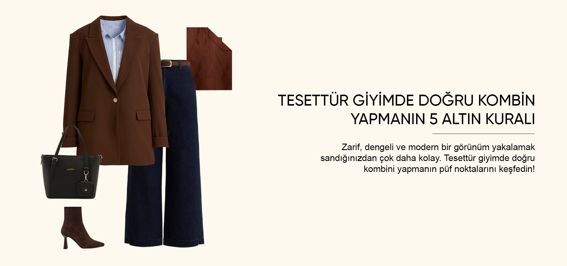 Tesettür Giyimde Doğru Kombin Yapmanın 5 Altın Kuralı