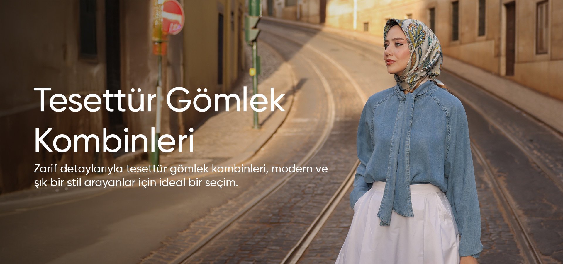 Tesettür Gömlek Kombin Önerileri