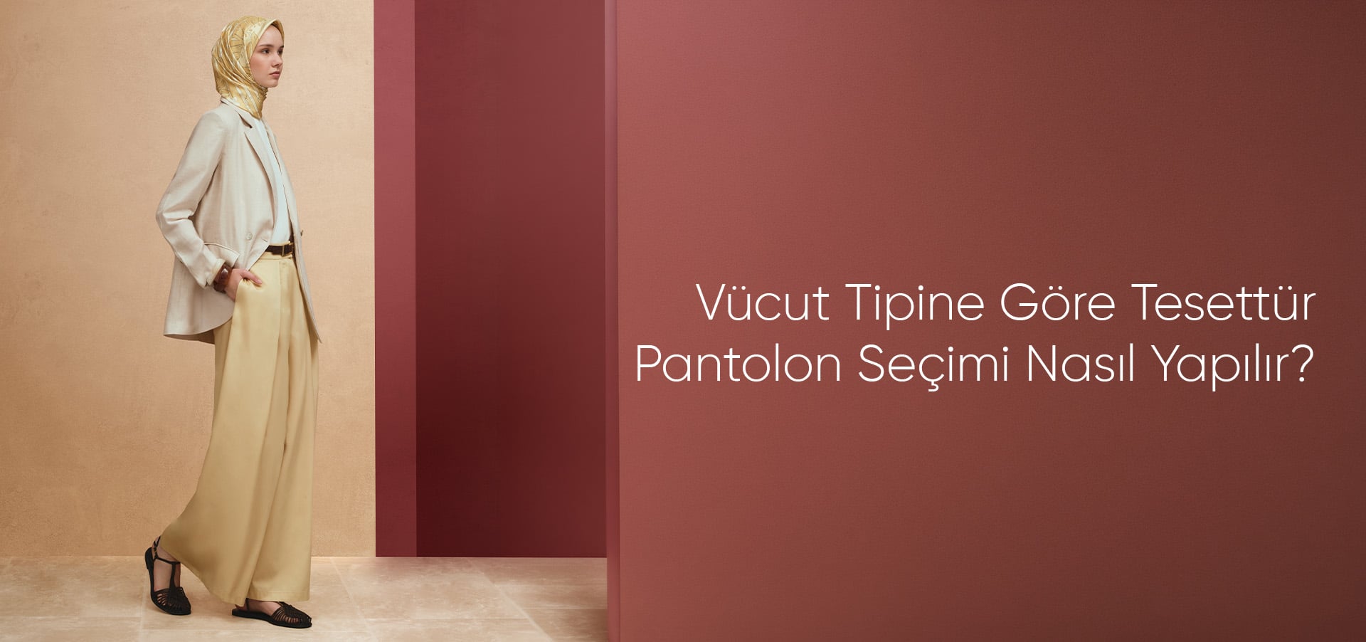 Vücut Tipine Göre Tesettür Pantolon Seçimi Nasıl Yapılır?