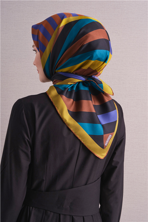 Armine Saf İpek Twill Eşarp 9615D 53 