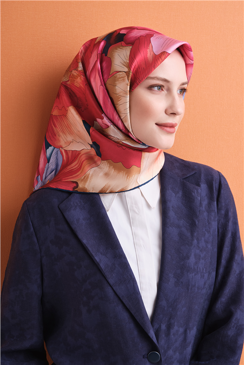 Armine Saf İpek Sura Eşarp 9627D 36 