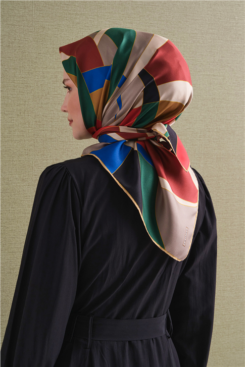 Armine Saf İpek Sura Eşarp 9633D 33 