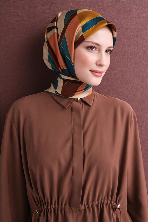 Armine Saf İpek Sura Eşarp 9633D 83 