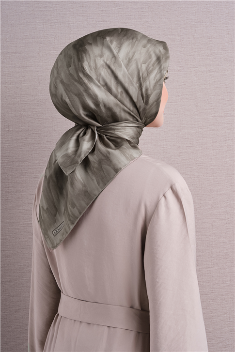 Armine Saf İpek Twill Eşarp 9630D 55 