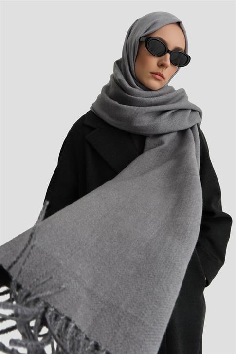 Armine Atkı Ortatkı05 Gri