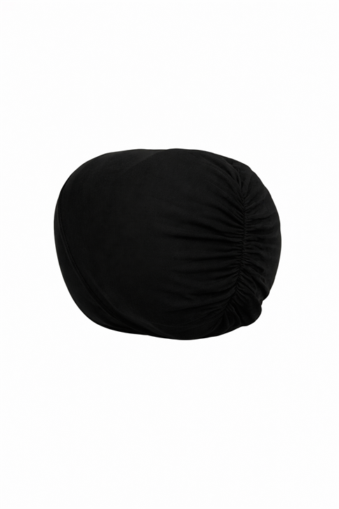 Düz Geçme Bone Siyah