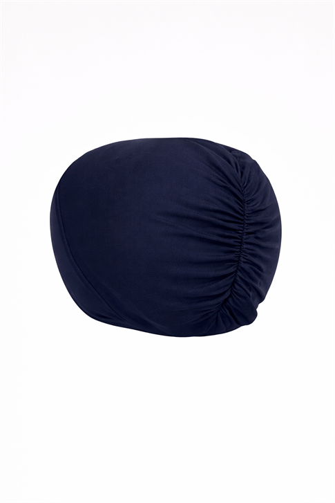 Düz Geçme Bone Lacivert