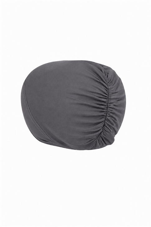 Düz Geçme Bone Koyu Gri