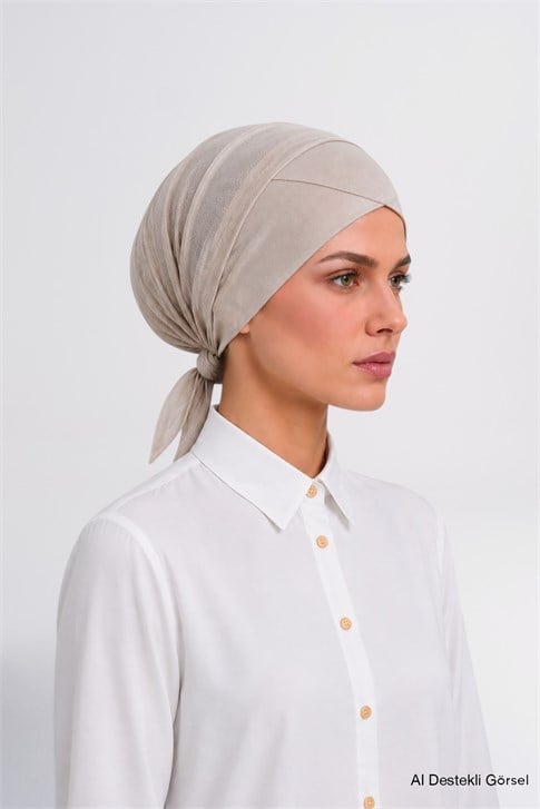 Armine Clima Çapraz Bone 00Oaat44 Açık Vizon
