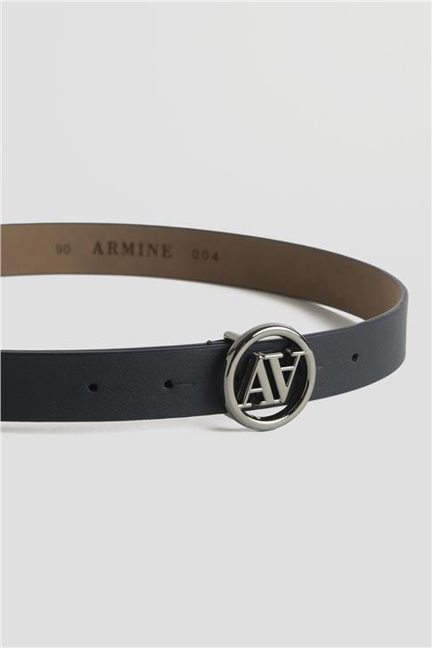 Armine Orta Boy Kemer 25YD004 Lacivert 