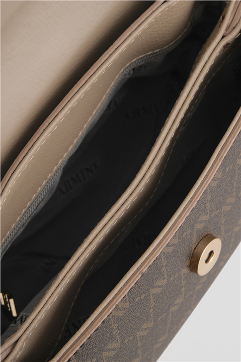 Armine Çanta Noktalı 25YD7425 Kahverengi