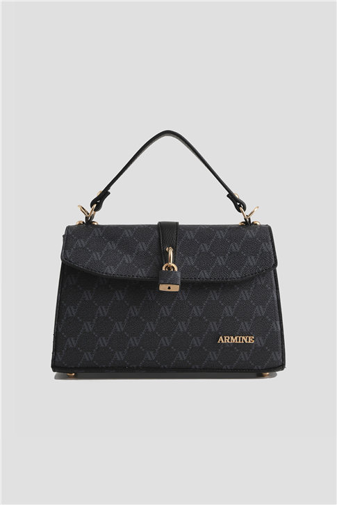 Armine Çanta Noktalı 25YD7425 Siyah