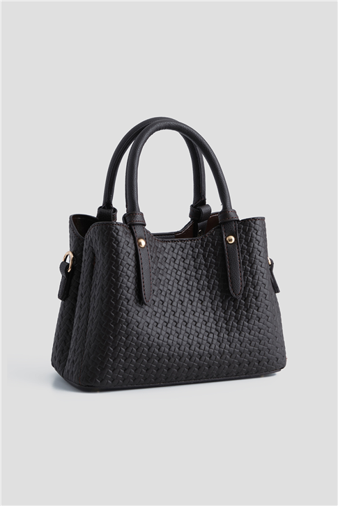 Armine Çanta Örgü 25YD7416 Kahverengi