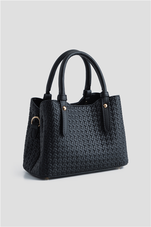 Armine Çanta Örgü 25YD7416 Siyah