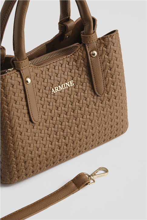 Armine Çanta Örgü 25YD7416 Taba