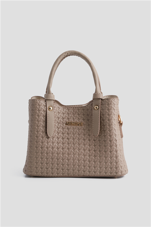 Armine Çanta Örgü 25YD7416 Vizon