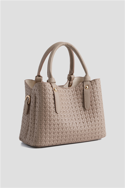 Armine Çanta Örgü 25YD7416 Vizon