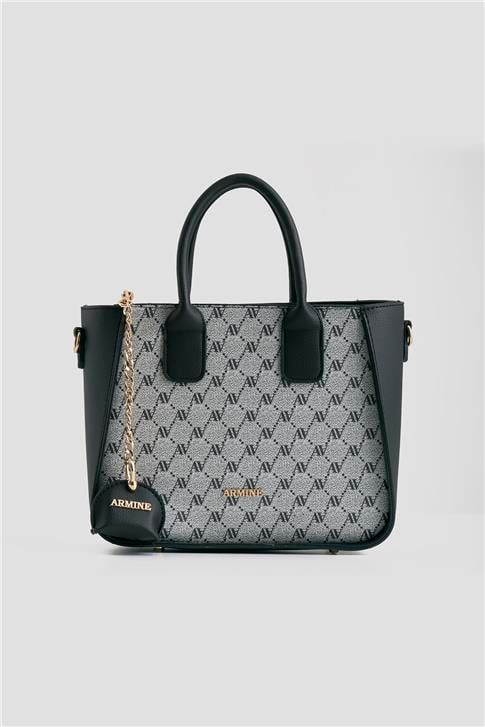 Armine Çanta Noktalı 25YD7419 Gri