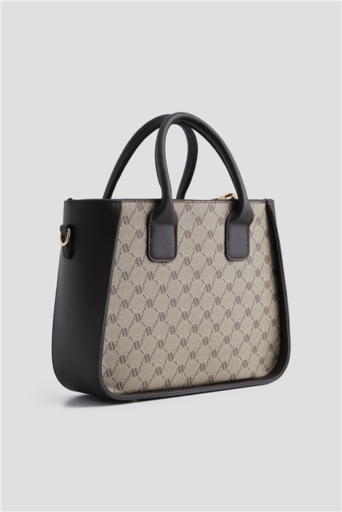 Armine Çanta Noktalı 25YD7419 Vizon