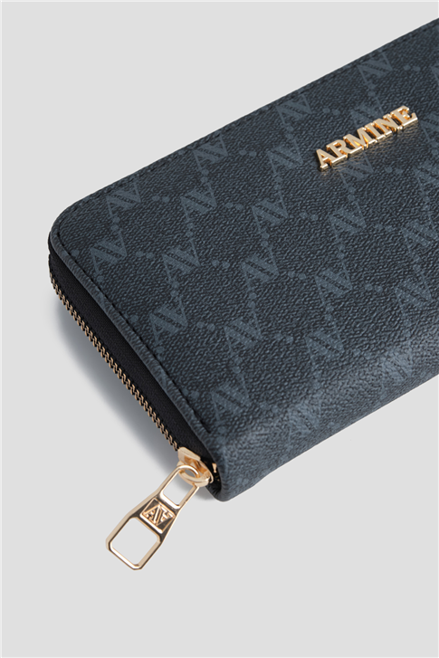 Armine Cüzdan Noktalı 25YD7005 Siyah