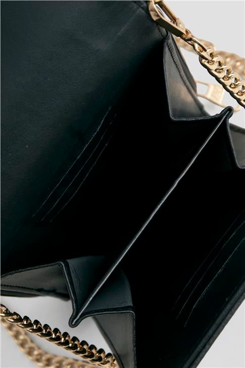 Armine El Çantası Baskılı 25YD7266 Siyah