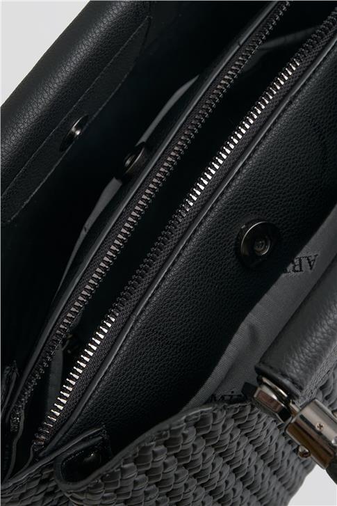 Armine Çanta Örgü 25YD7342 Siyah