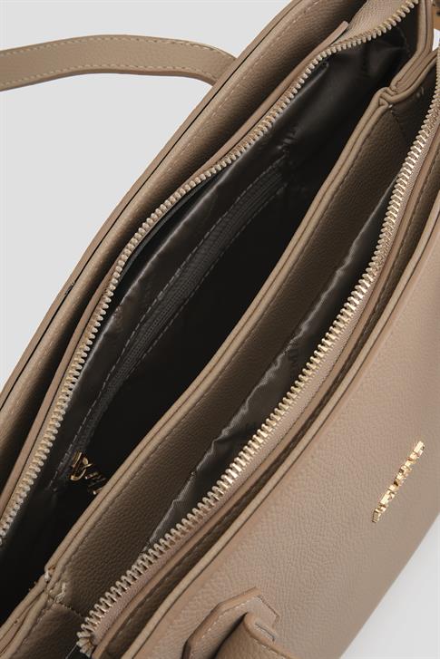 Armine Pia Deri Çanta 25YD7343 Vizon