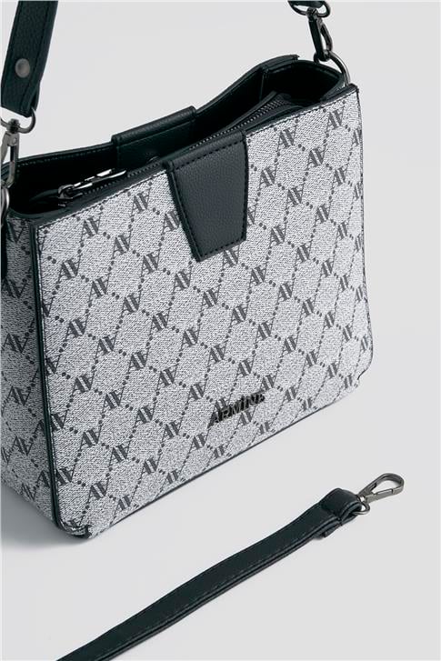 Armine Çanta Noktalı 25YD7348 Gri