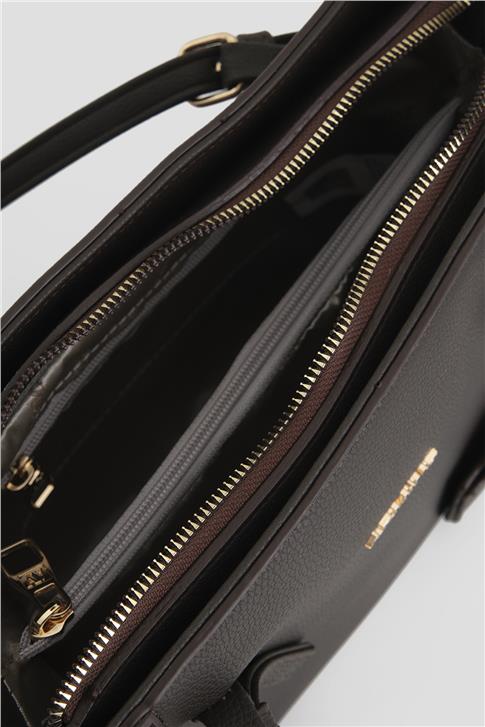 Armine Çanta Baskılı 25YD7349 Kahverengi