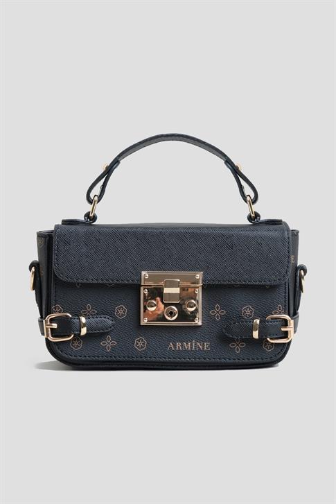 Armine Çanta Baskılı 25YD7359 Siyah