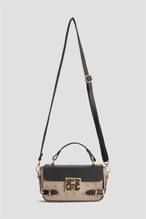 Armine Çanta Baskılı 25YD7359 Vizon