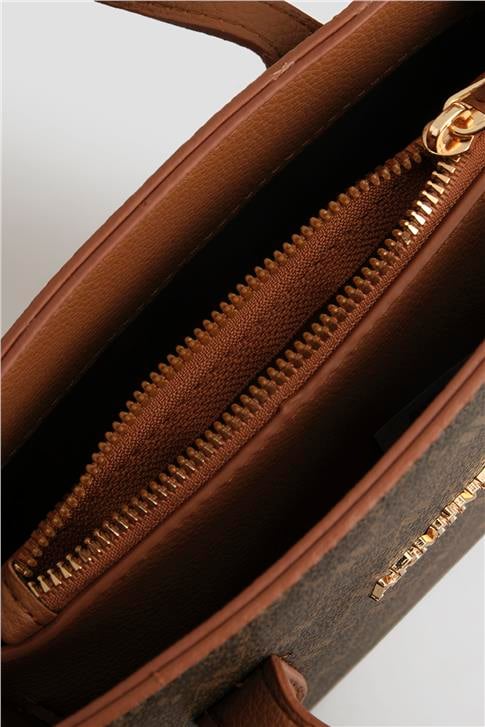 Armine Çanta Noktalı 25YD7363 Kahverengi