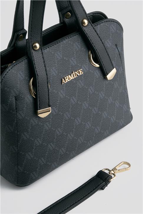 Armine Çanta Noktalı 25YD7364 Siyah
