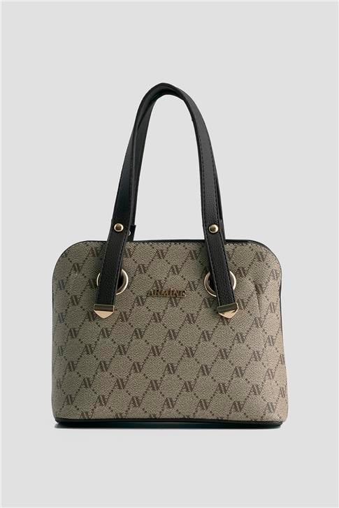 Armine Çanta Noktalı 25YD7364 Vizon